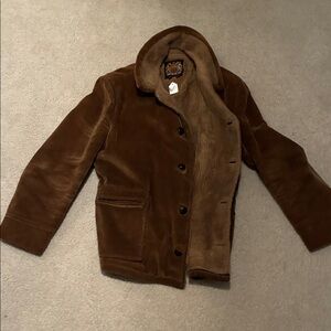 Vintage Corduroy fleece Brown Jacket